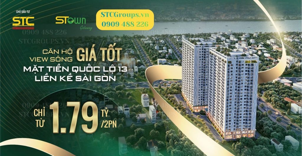 Dự án căn hộ Stown Gateway Quốc Lộ 13