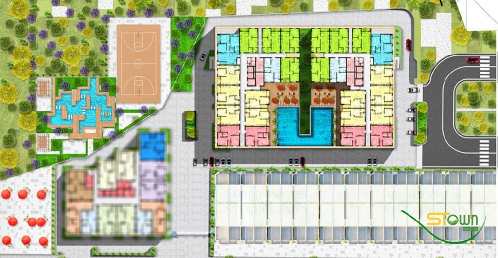 Mặt bằng tổng thế Stown Phúc An 1