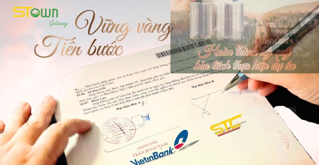Ngân hàng Vietinbank bảo lãnh cho vay mua căn hộ Stown Gateway
