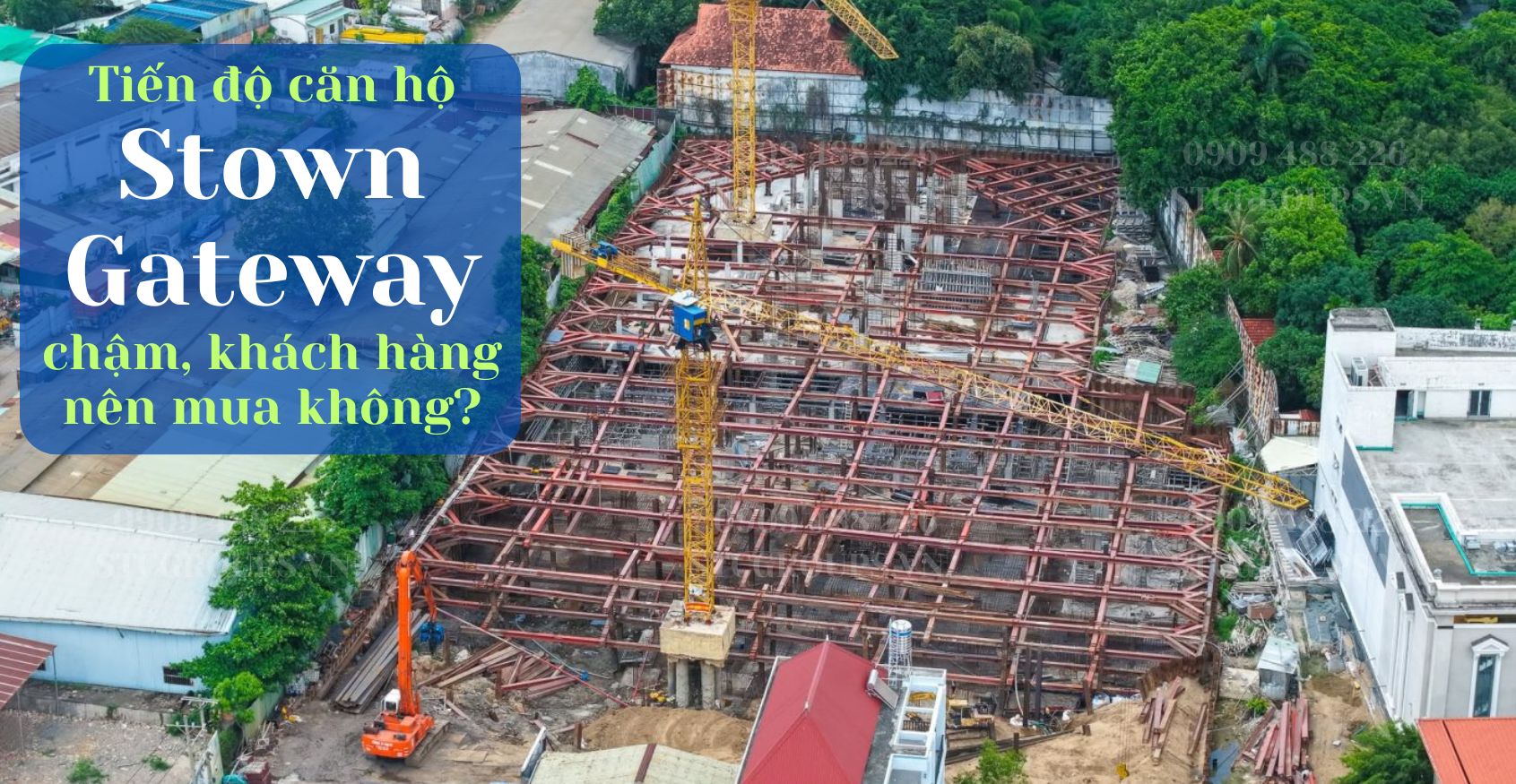 Tiến độ căn hộ Stown Gateway chậm, khách hàng nên mua không?