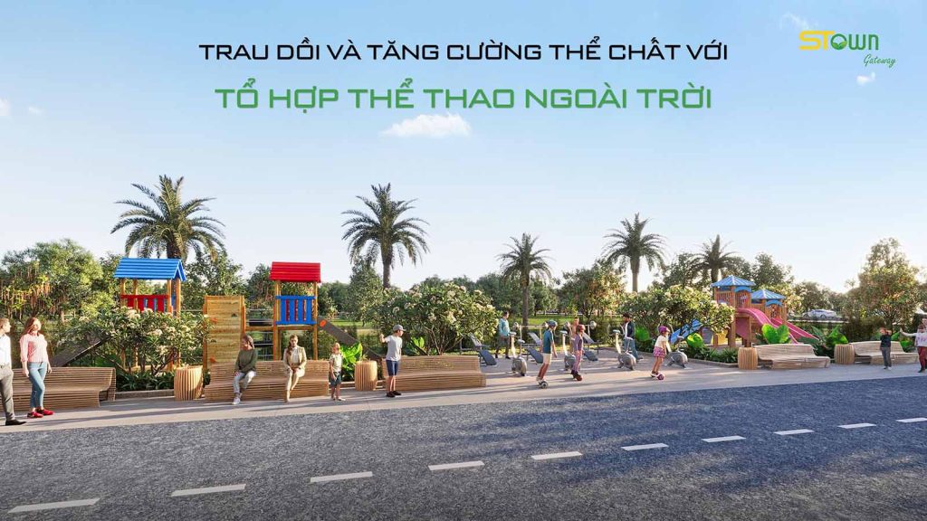 Tiện ích thể thao ngoài trời tại Stown Gateway